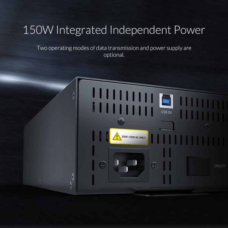 ORICO IH20P Industrial Grade 20 Ports USB 2.0 Hub, Plug:AU Plug(Black) - free shipping - PMC TechLife - Order now!