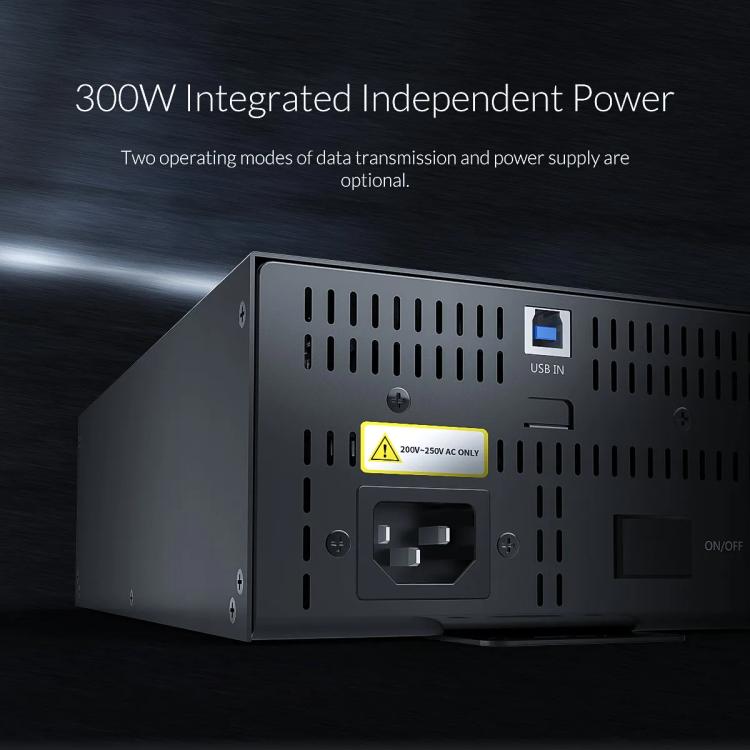 ORICO IH30P Industrial Grade 30 Ports USB 2.0 Hub, Plug:US Plug(Black) - free shipping - PMC TechLife - Order now!