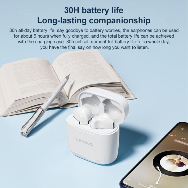 Original Lenovo TC3302 Wireless Bluetooth 5.3 Earphones(Blue) - free shipping - PMc TechLife - Order now!