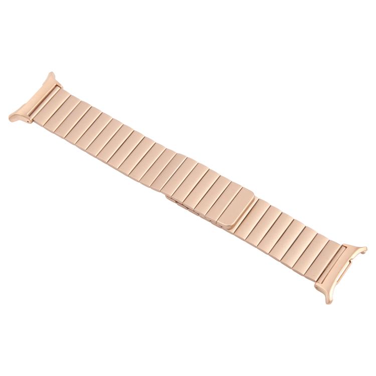 For Samsung Galaxy Watch Ultra 47mm Bamboo Stainless Steel Magnetic Watch Band(Rose Gold) - free shipping - PMc TechLife - Order now!