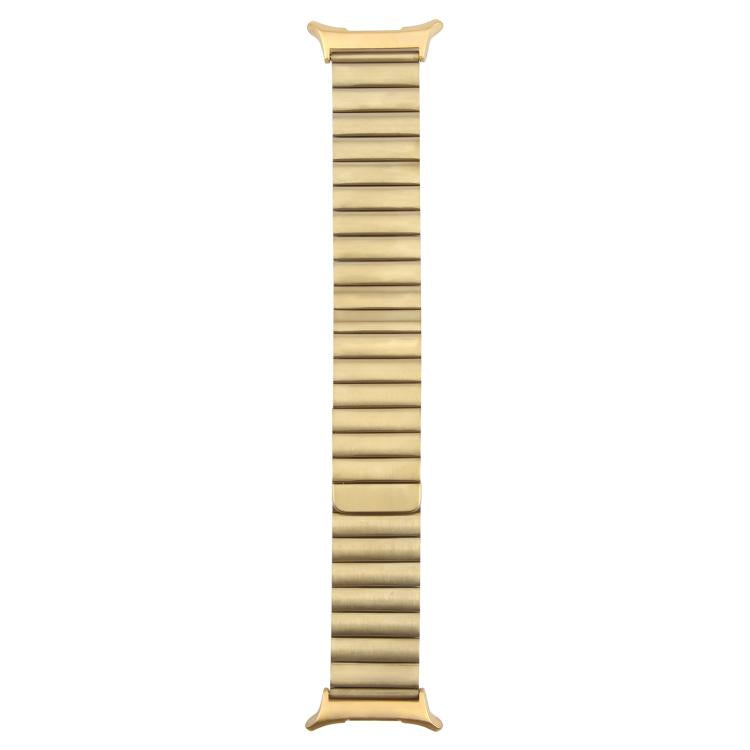 For Samsung Galaxy Watch Ultra 47mm Bamboo Stainless Steel Magnetic Watch Band(Gold) - Watch Bands by PMc TechLife | Online Shopping South Africa | PMc TechLife | Buy Now Pay Later Mobicred