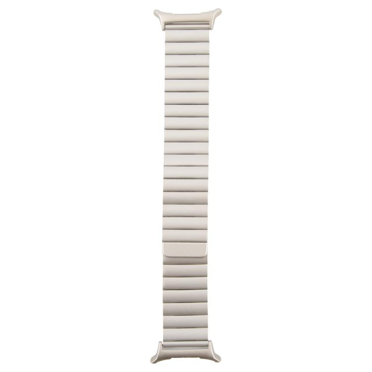 For Samsung Galaxy Watch Ultra 47mm Bamboo Stainless Steel Magnetic Watch Band(Starlight) - Watch Bands by PMc TechLife | Online Shopping South Africa | PMc TechLife | Buy Now Pay Later Mobicred