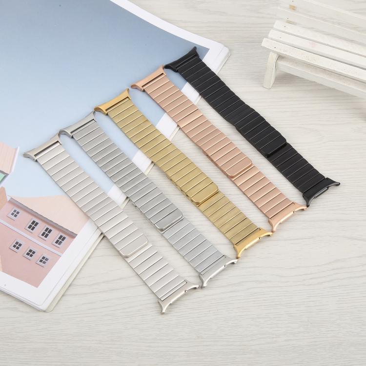 For Samsung Galaxy Watch Ultra 47mm Bamboo Stainless Steel Magnetic Watch Band(Starlight) - Watch Bands by PMc TechLife | Online Shopping South Africa | PMc TechLife | Buy Now Pay Later Mobicred