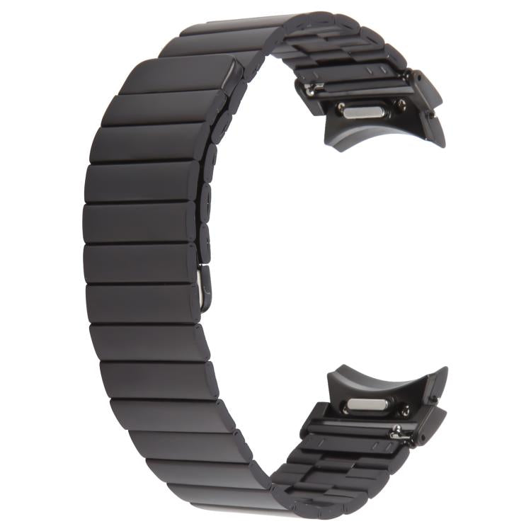 For Samsung Galaxy Watch 7 / 6 / 5 / 4 Bamboo Magnetic Quick Release Metal Watch Band(Black) - Watch Bands by PMc TechLife | Online Shopping South Africa | PMc TechLife | Buy Now Pay Later Mobicred