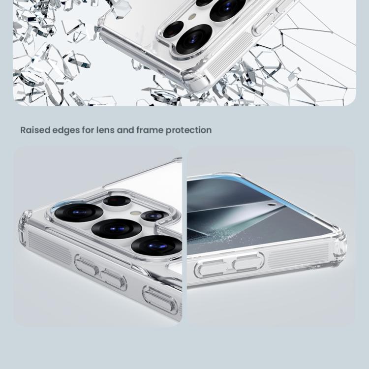 For Samsung Galaxy S25 Ultra 5G NILLKIN Ultra Clear Magsafe PC + TPU Phone Case(Transparent) - Galaxy S25 Ultra 5G Cases by NILLKIN | Online Shopping South Africa | PMc TechLife | Buy Now Pay Later Mobicred