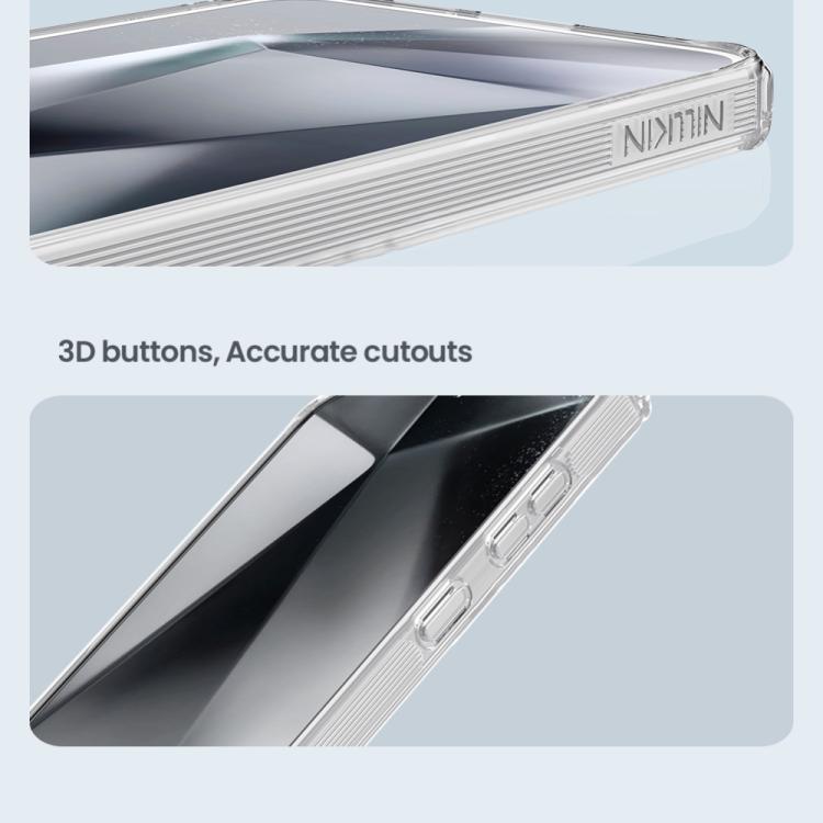 For Samsung Galaxy S25 5G NILLKIN Ultra Clear Magsafe PC + TPU Phone Case(Transparent) - Galaxy S25 5G Cases by NILLKIN | Online Shopping South Africa | PMc TechLife | Buy Now Pay Later Mobicred