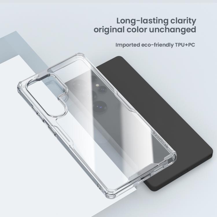For Samsung Galaxy S25 Ultra 5G NILLKIN PC + TPU Phone Case(Transparent) - free shipping - PMc TechLife - Order now!