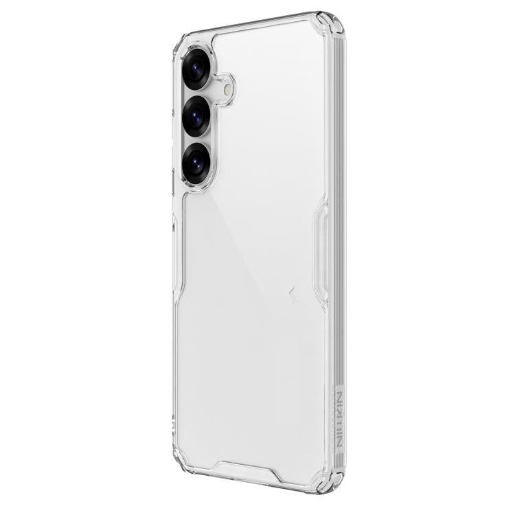 For Samsung Galaxy S25 5G NILLKIN PC + TPU Phone Case(Transparent) - Galaxy S25 5G Cases by NILLKIN | Online Shopping South Africa | PMc TechLife | Buy Now Pay Later Mobicred