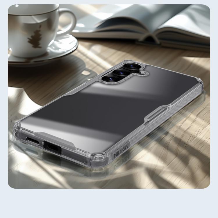 For Samsung Galaxy S25 5G NILLKIN PC + TPU Phone Case(Transparent) - Galaxy S25 5G Cases by NILLKIN | Online Shopping South Africa | PMc TechLife | Buy Now Pay Later Mobicred