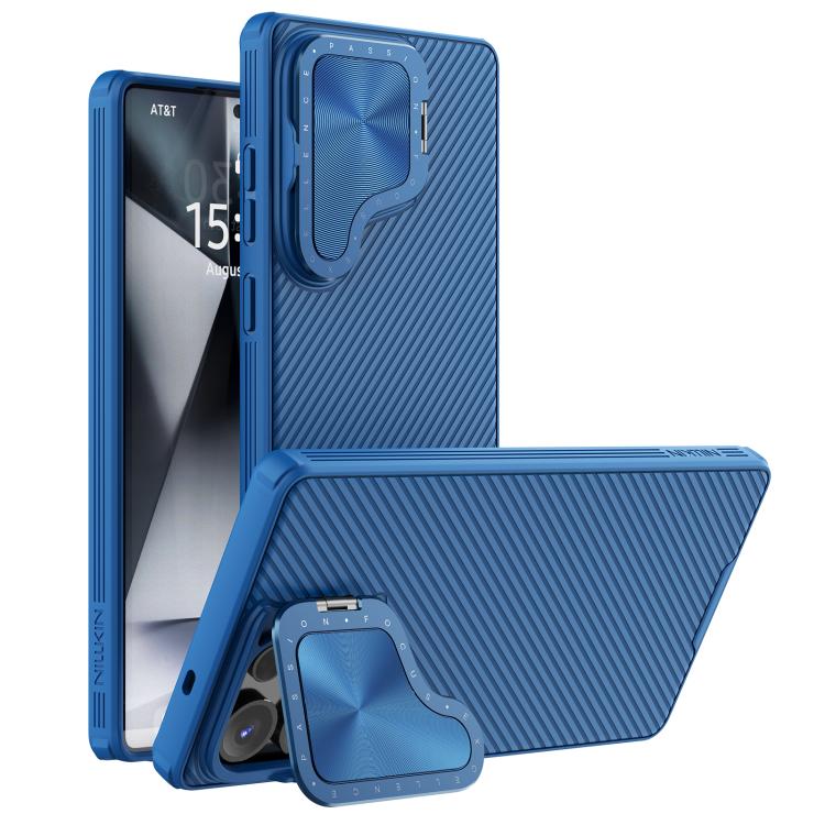 For Samsung Galaxy S25 Ultra 5G NILLKIN CamShield Prop MagSafe Magnetic PC Phone Case(Blue) - free shipping - PMc TechLife - Order now!