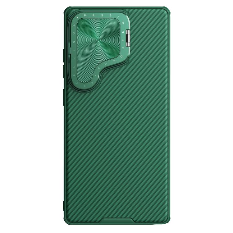 For Samsung Galaxy S25 Ultra 5G NILLKIN CamShield Prop MagSafe Magnetic PC Phone Case(Green) - free shipping - PMc TechLife - Order now!