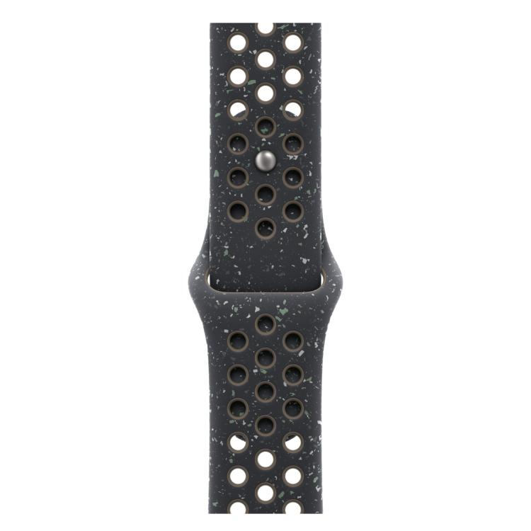 For Apple Watch 46mm / 49mm / 45mm / 44mm Coloful Silicone Watch Band(Midnight Black Brown) - Watch Bands by PMc TechLife | Online Shopping South Africa | PMc TechLife | Buy Now Pay Later Mobicred