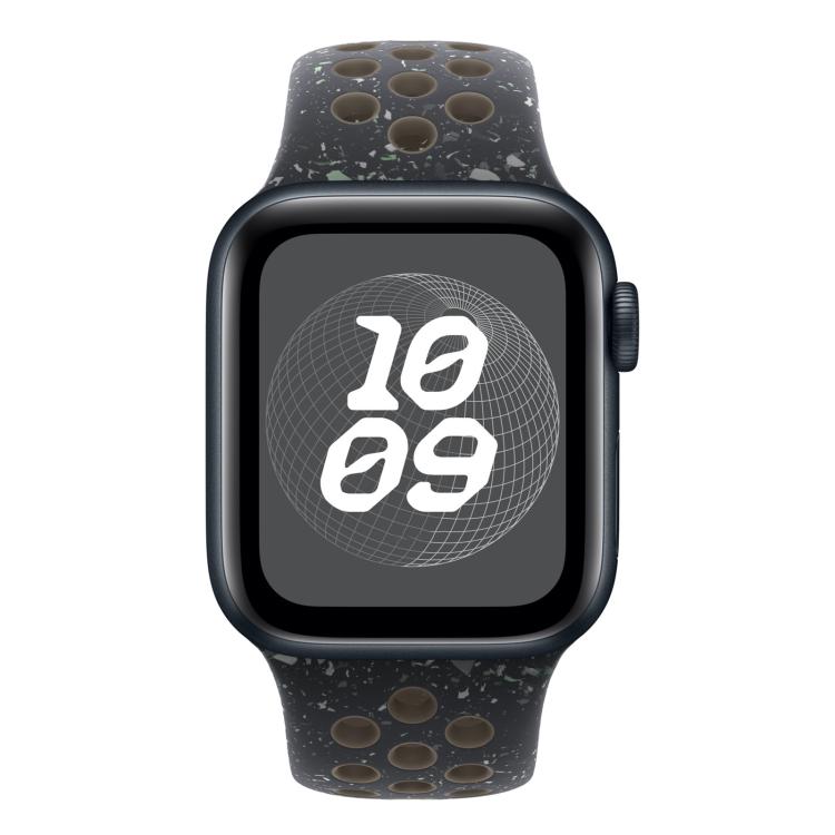 For Apple Watch 46mm / 49mm / 45mm / 44mm Coloful Silicone Watch Band(Midnight Black Brown) - Watch Bands by PMc TechLife | Online Shopping South Africa | PMc TechLife | Buy Now Pay Later Mobicred