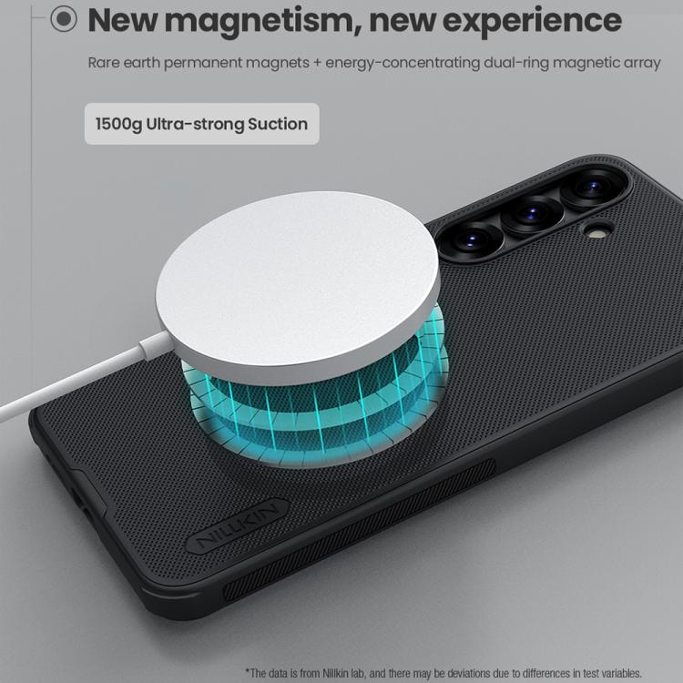 For Samsung Galaxy S25 5G NILLKIN Frosted Shield Pro Magnetic Phone Case(Black) - free shipping - PMc TechLife - Order now!