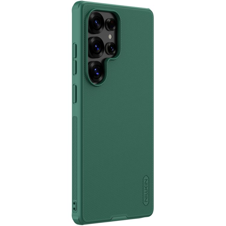 For Samsung Galaxy S25 Ultra 5G NILLKIN Frosted Shield Pro PC + TPU Phone Case(Green) - free shipping - PMc TechLife - Order now!