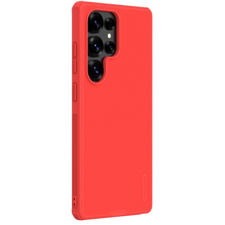 For Samsung Galaxy S25 Ultra 5G NILLKIN Frosted Shield Pro PC + TPU Phone Case(Red) - free shipping - PMc TechLife - Order now!