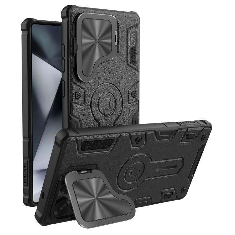 For Samsung Galaxy S25 Ultra 5G NILLKIN Black Rhino Prop PC Phone Case(Black) - free shipping - PMc TechLife - Order now!