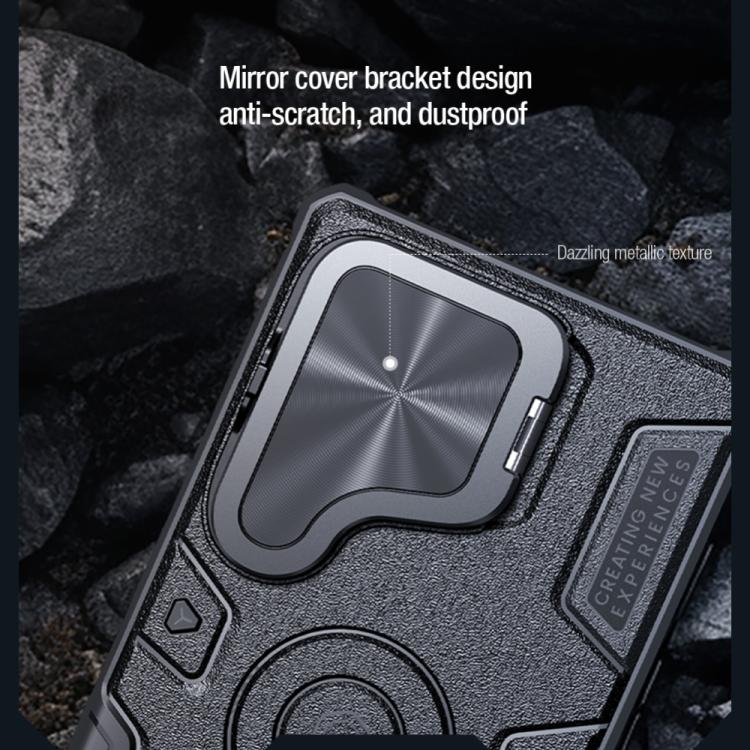 For Samsung Galaxy S25 Ultra 5G NILLKIN Black Rhino Prop PC Phone Case(Black) - free shipping - PMc TechLife - Order now!