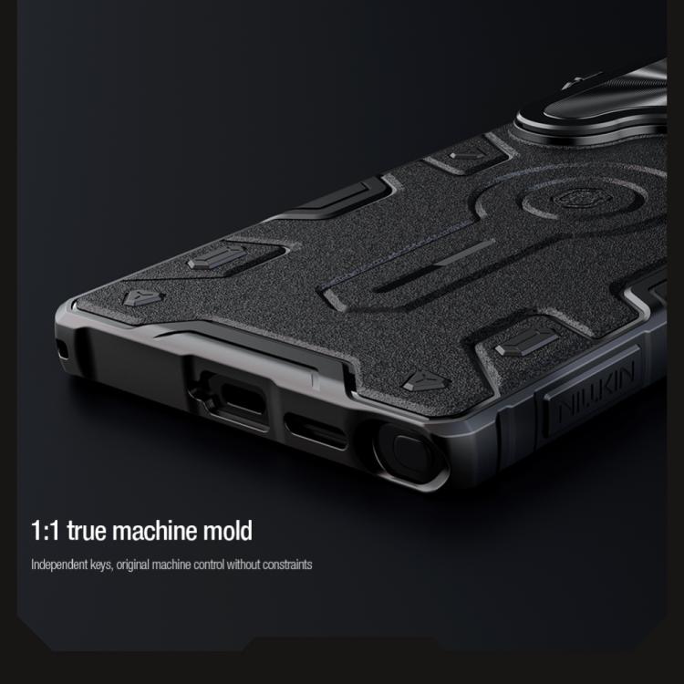 For Samsung Galaxy S25 Ultra 5G NILLKIN Black Rhino Prop PC Phone Case(Blue) - free shipping - PMc TechLife - Order now!
