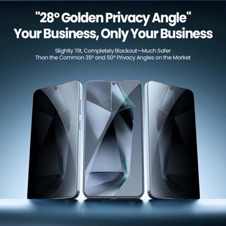 For Samsung Galaxy S25 5G NILLKIN Guardian Full Coverage Privacy Tempered Glass Film - free shipping - PMc TechLife - Order now!