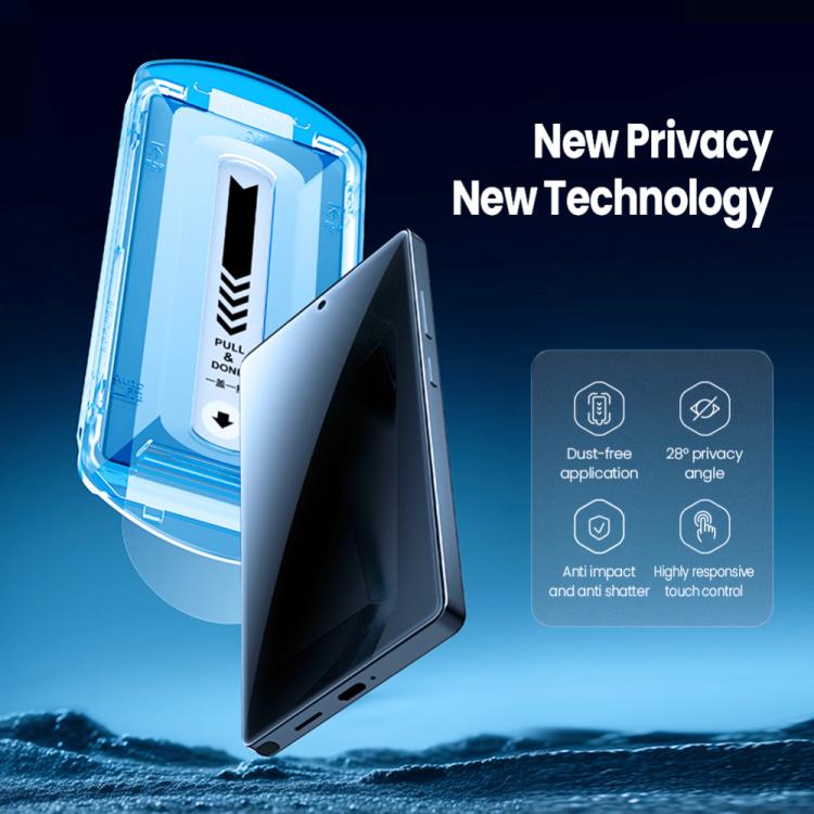 For Samsung Galaxy S25 Ultra 5G NILLKIN Guardian Full Coverage Privacy Tempered Glass Film - free shipping - PMc TechLife - Order now!