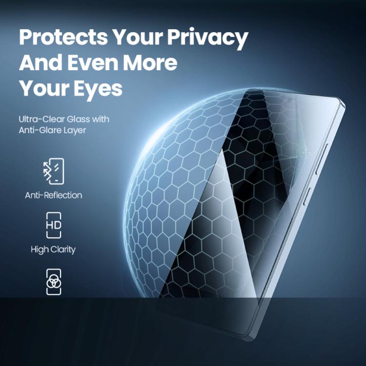 For Samsung Galaxy S25 Ultra 5G NILLKIN Guardian Full Coverage Privacy Tempered Glass Film - free shipping - PMc TechLife - Order now!