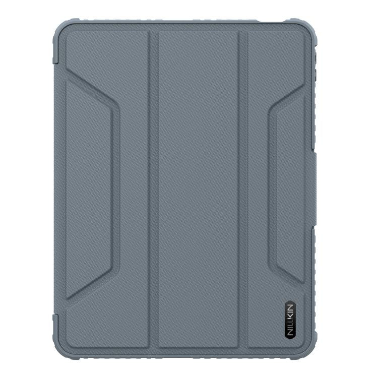 For iPad Air 11 2024 / 2025 NILLKIN Bumper Pro Folding Style Tablet Leather Case(Grey) - free shipping - PMc TechLife - Order now!