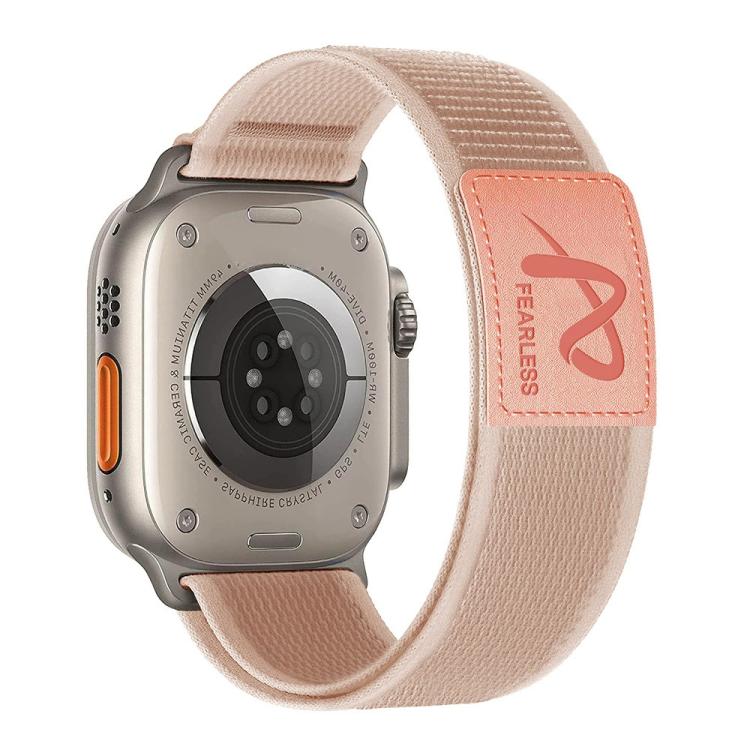 For Apple Watch 46mm / 49mm / 45mm / 44mm Fearless Trail Loop Nylon Band(Pink) - free shipping - PMc TechLife - Order now!