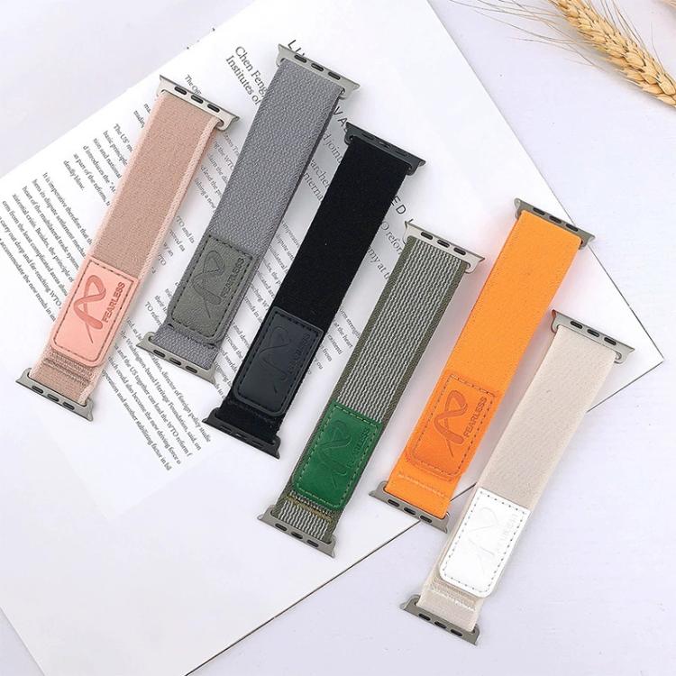 For Apple Watch 42mm / 41mm / 40mm / 38mm Fearless Trail Loop Nylon Band(Orange) - free shipping - PMc TechLife - Order now!