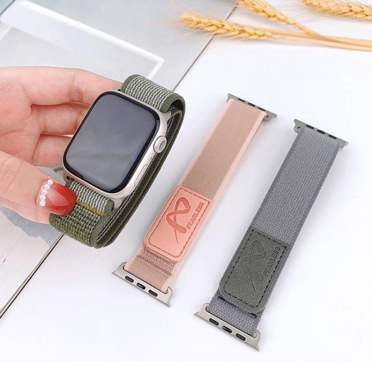 For Apple Watch 46mm / 49mm / 45mm / 44mm Fearless Trail Loop Nylon Band(Green) - free shipping - PMc TechLife - Order now!