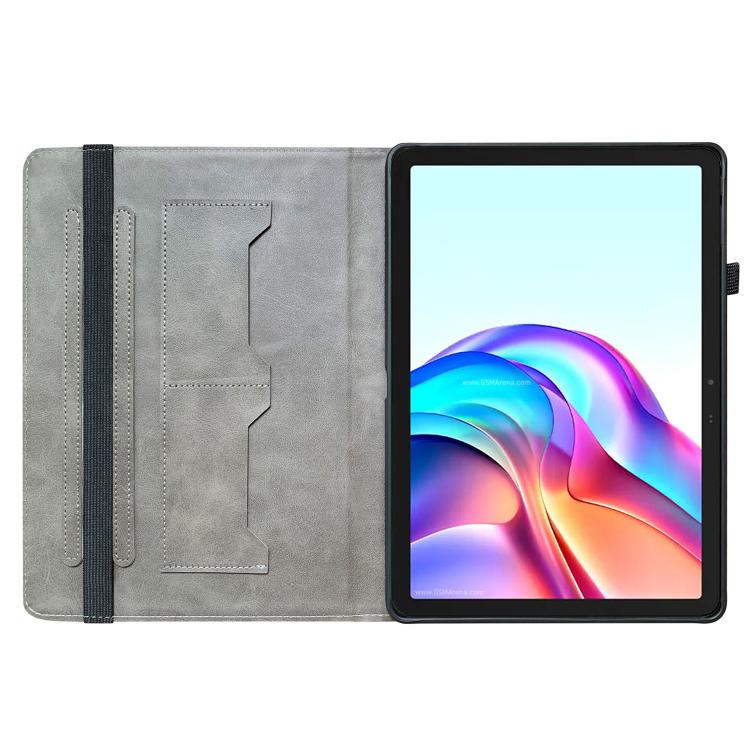 For Tecno Megapad 11 Crystal Texture Painted Leather Tablet Case(Gold Butterfly Rose) - Others by PMC TechLife | Online Shopping South Africa | PMC TechLife | Buy Now Pay Later Mobicred