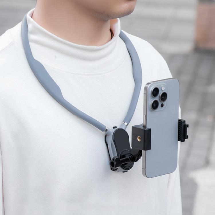 Magnetic Neck Mount Anti-shake Bracket, Type:4 in 1 Phone Clamp - free shipping - PMC TechLife - Order now!