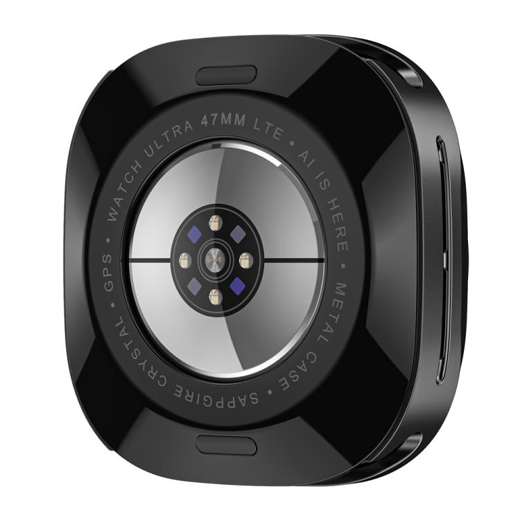 For Samsung Galaxy Watch Ultra 47mm Aluminum Alloy Metal PC Watch Protective Case(Black Orange) - Watch Cases by PMC TechLife | Online Shopping South Africa | PMC TechLife | Buy Now Pay Later Mobicred