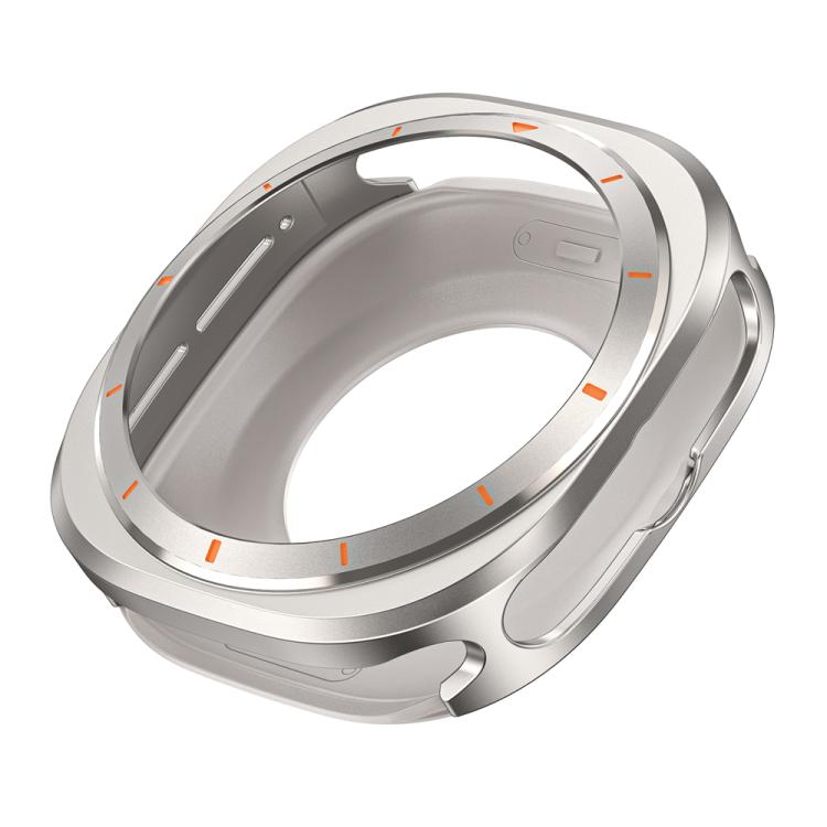 For Samsung Galaxy Watch Ultra 47mm / Ultra 2025 Aluminum Alloy Metal PC Watch Protective Cover(Titanium Orange) - free shipping - PMC TechLife - Order now!