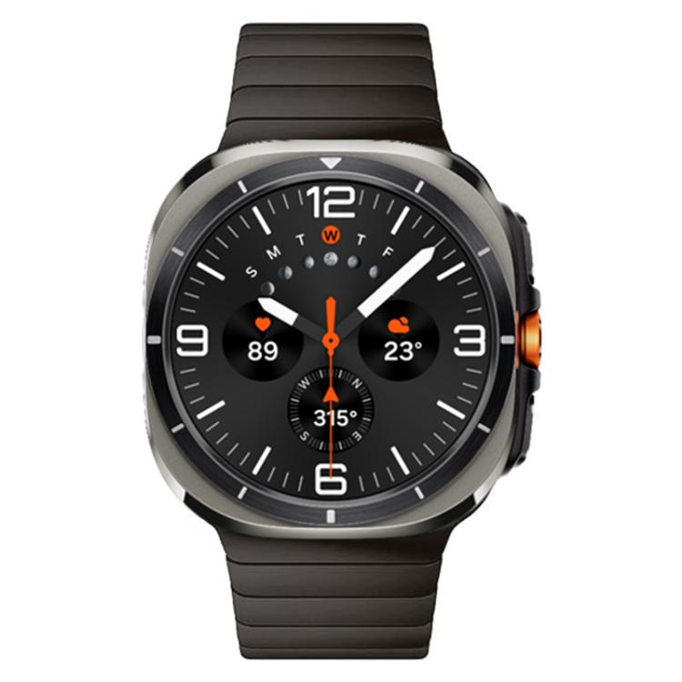 For Samsung Galaxy Watch Ultra 47mm Bamboo Norman Buckle Stainless Steel Watch Band(Slate) - free shipping - PMc TechLife - Order now!