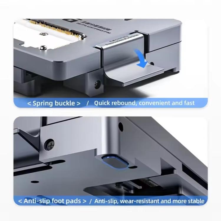 Qianli iSocket 16 Series 4 in 1 Motherboard Layered Test Fixture for iPhone 16 Series - free shipping - PMc TechLife - Order now!