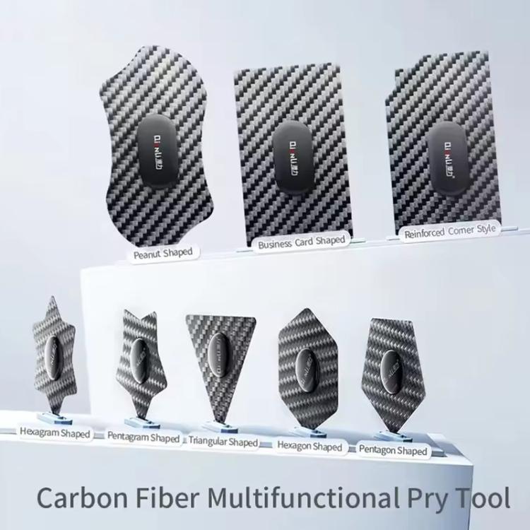 Qianli High Toughness Multifunctional Carbon Fiber Prying Tool Hexagram Shaped - free shipping - PMC TechLife - Order now!
