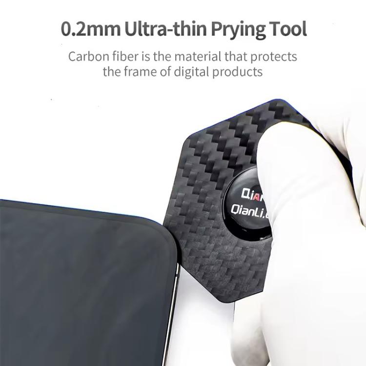 Qianli High Toughness Multifunctional Carbon Fiber Prying Tool Hexagon Shaped - free shipping - PMC TechLife - Order now!
