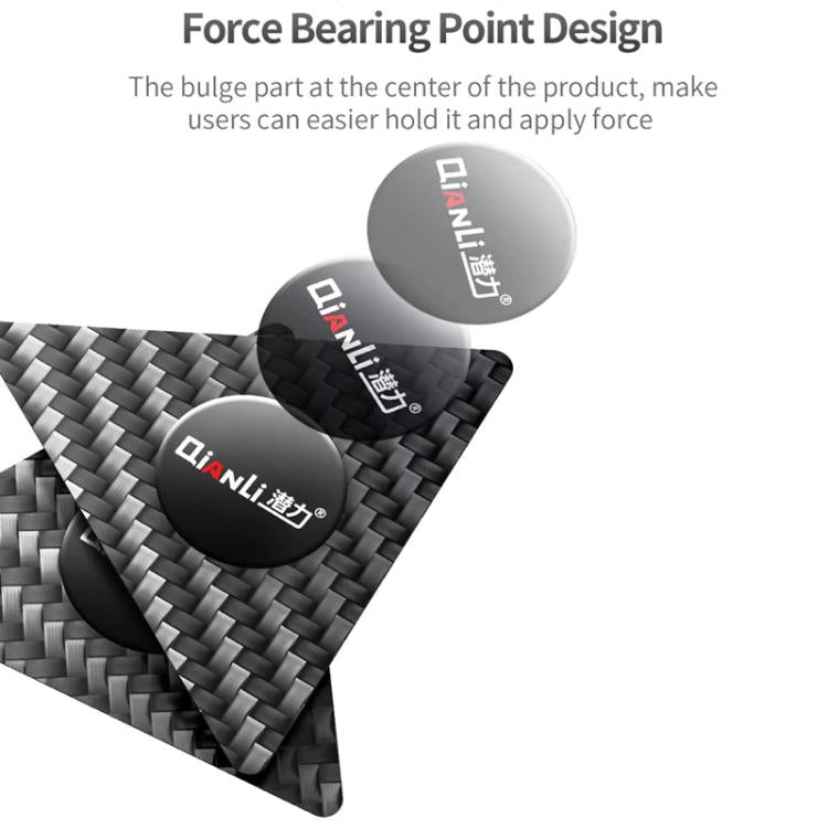 Qianli High Toughness Multifunctional Carbon Fiber Prying Tool Hexagram Shaped - free shipping - PMC TechLife - Order now!