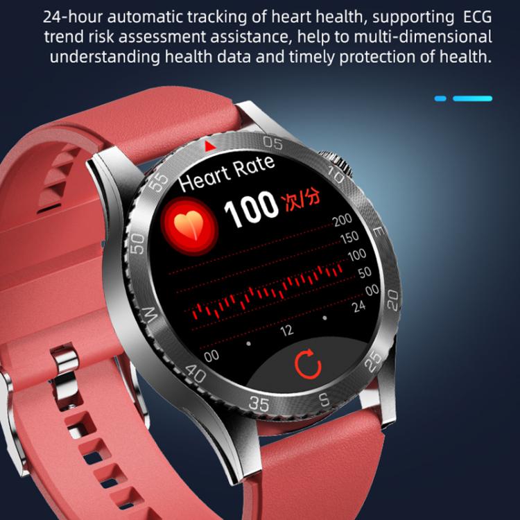 H9 1.43 inch Silicone Strap ECG Smart Watch Supports Bluetooth Calls/Smart Voice Assistant(Blue) - free shipping - PMC TechLife - Order now!