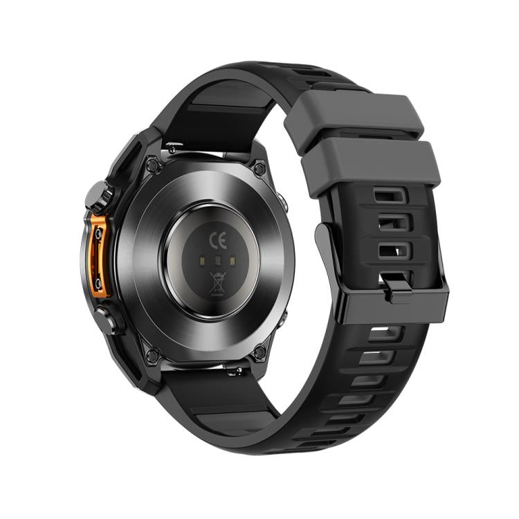 HD300 1.43 inch AMOLED Screen Silicone Strap Sports Smart Watch Supports Blood Oxygen Detection(Black) - free shipping - PMC TechLife - Order now!