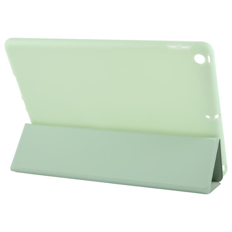 For iPad 10.2 2021 / 2020 / 2019 GEBEI 3-folding Holder Shockproof Flip Leather Tablet Case(Green) - free shipping - PMc TechLife - Order now!