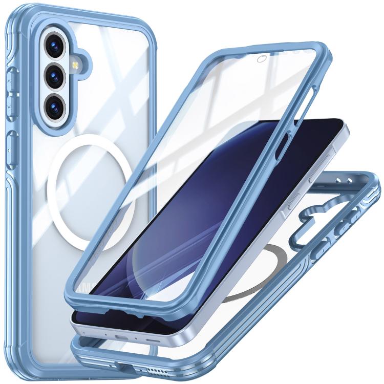 For Samsung Galaxy A36 / A56 RedPepper Tempered Glass MagSafe Phone Case(Sky Blue) - Galaxy Phone Cases by RedPepper | Online Shopping South Africa | PMc TechLife | Buy Now Pay Later Mobicred