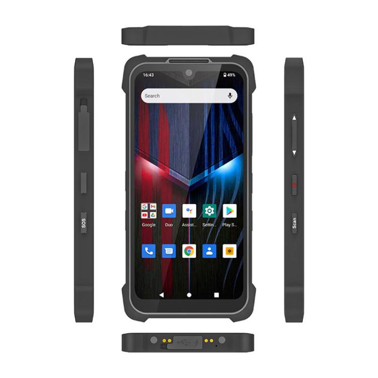 UNIWA P551 Handheld PDA Rugged Phone, 4GB+64GB, 5.5 inch Android 11 Mediatek MT6765 Helio P35 Octa Core, Network: 4G, Plug:US Plug(Grey) - free shipping - PMc TechLife - Order now!