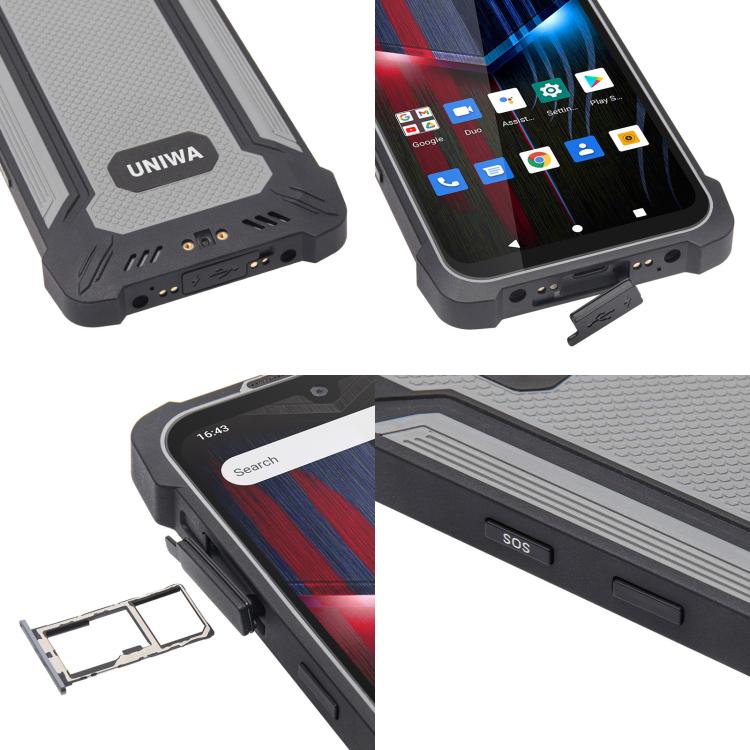 UNIWA P551 Handheld PDA Rugged Phone, 4GB+64GB, 5.5 inch Android 11 Mediatek MT6765 Helio P35 Octa Core, Network: 4G, Plug:US Plug(Orange) - free shipping - PMc TechLife - Order now!