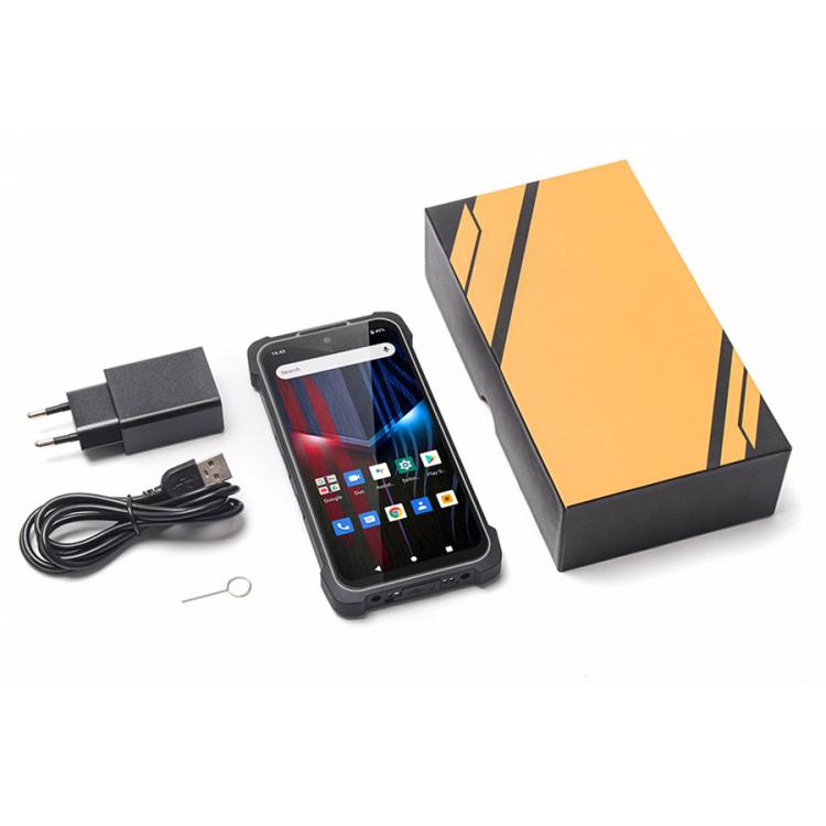 UNIWA P551 Handheld PDA Rugged Phone, 4GB+64GB, 5.5 inch Android 11 Mediatek MT6765 Helio P35 Octa Core, Network: 4G, Plug:EU Plug(Grey) - free shipping - PMc TechLife - Order now!