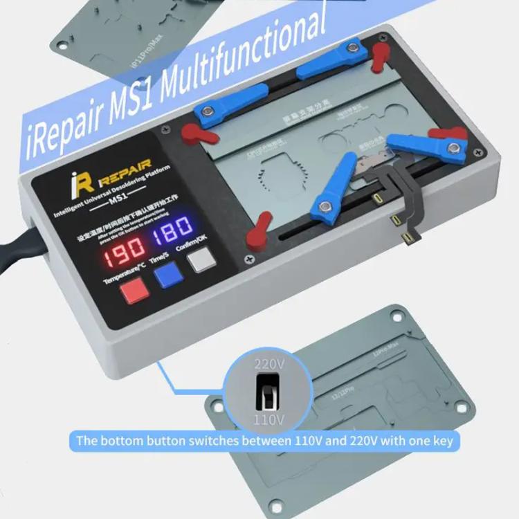 Mijing iRepair MS1 Intelligent Universal Desoldering Platform for iPhone X-16 Series - free shipping - PMC TechLife - Order now!