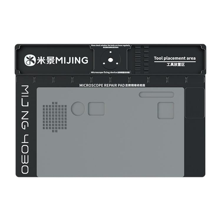 Mijing Fixed Rod Diameter 32mm Universal Microscope Aluminum Alloy Big Base, Mold:MJ-4070 - free shipping - PMC TechLife - Order now!