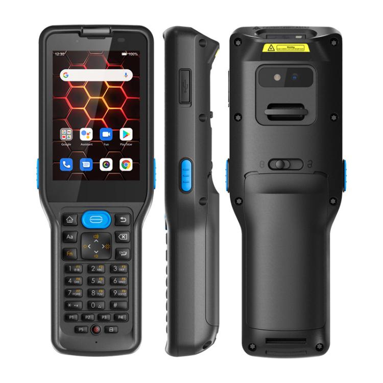 UNIWA V350 Handheld Rugged 2D Barcode Scanner, 4GB+64GB, 3.5 inch Android 12 Mediatek MT6761 Quad Core, T9 Keyboard, NFC, Network: 4G, Plug:UK Plug(Black) - free shipping - PMc TechLife - Order now!