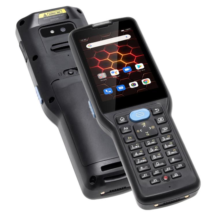 UNIWA V350 Handheld Rugged 2D Barcode Scanner, 4GB+64GB, 3.5 inch Android 12 Mediatek MT6761 Quad Core, T9 Keyboard, NFC, Network: 4G, Plug:EU Plug(Black) - free shipping - PMc TechLife - Order now!